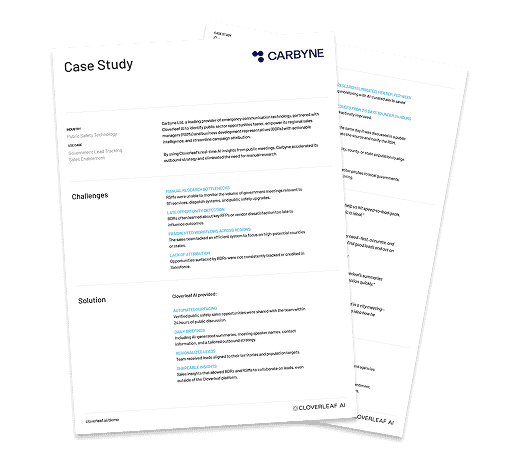 Carbyne Case Study Page View